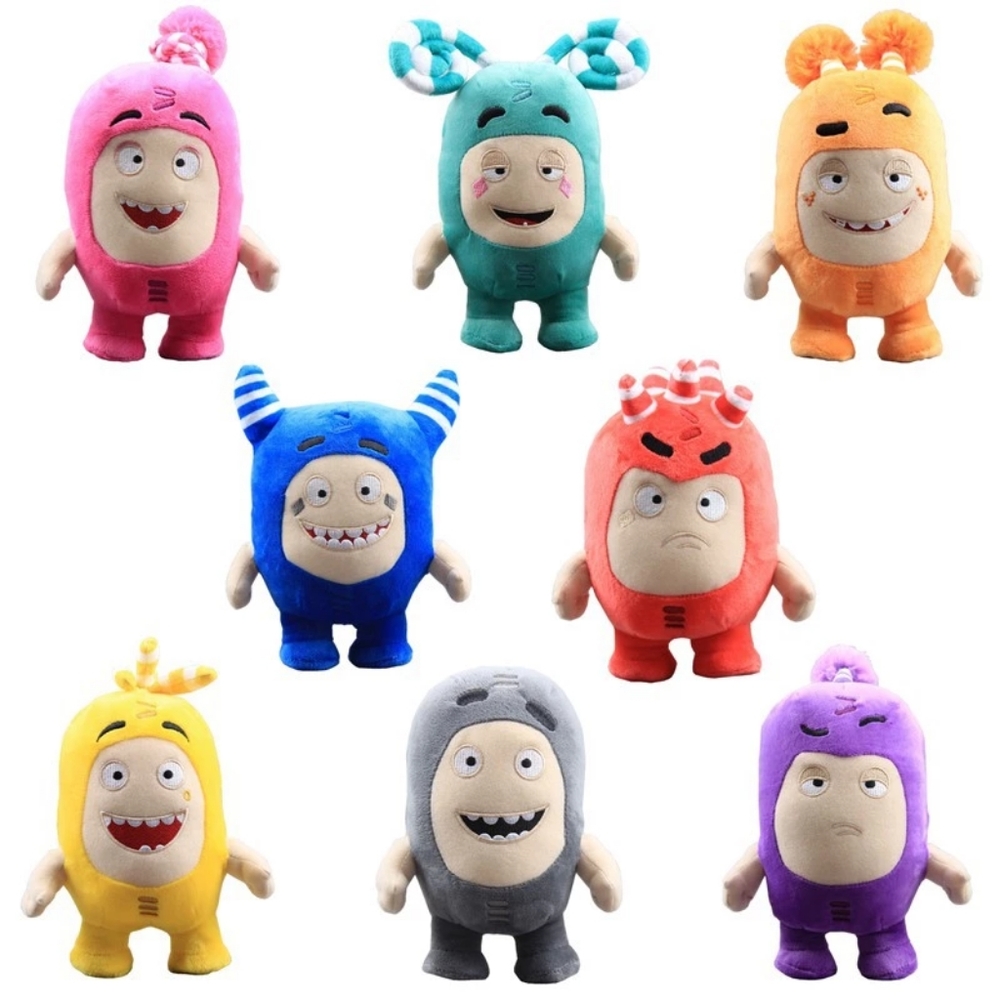 Oddbods Set Of 8 Plush toys